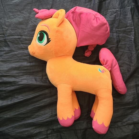 MY LITTLE PONY NEW Movie Star Sunny Starscout Cuddle Pillow Plush Toy 16” Large - Picture 1 of 5